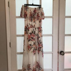 Floral maxi dress